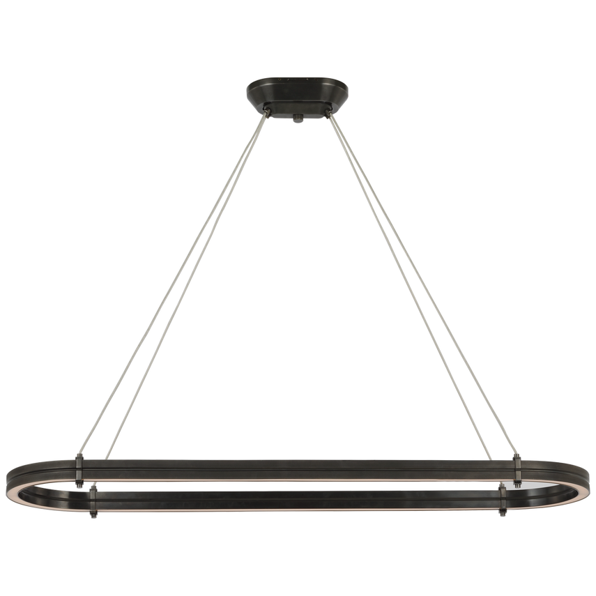 Paxton 54" Oval Linear Chandelier