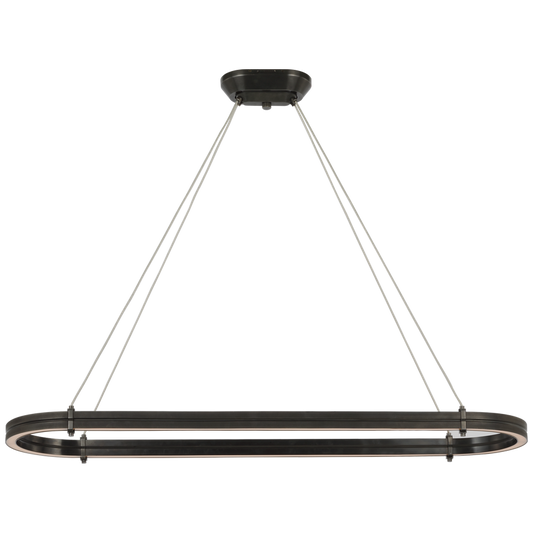 Paxton 54" Oval Linear Chandelier