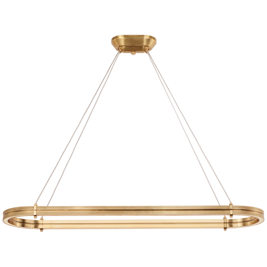 Paxton 54" Oval Linear Chandelier