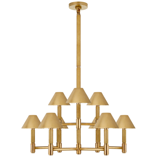 Barrett Medium Knurled Chandelier